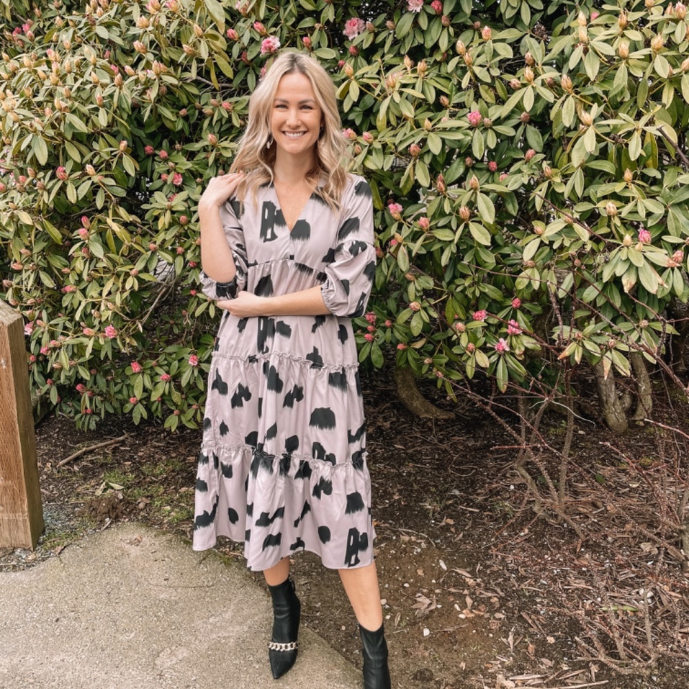 Print dress